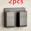 Mobile Phone Charging Storage Rack Punch-free Sticky Storage Box