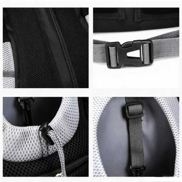 NEW Pet Dog Carrier Puppy Travel Mesh Backpack Front Travel Portable Breathable Bag