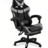 Massage Office Chair Gaming Computer Desk Swivel Recliner Chair Leather Footrest