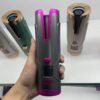 Rechargeable Automatic Hair Curler Women Portable Hair Curling Iron LCD Display Ceramic Curly Rotating Curling Wave Styer