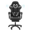 Massage Office Chair Gaming Computer Desk Swivel Recliner Chair Leather Footrest