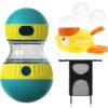 Food Dispensing Dog Toy Tumbler Leaky Food Ball Puzzle Toys Interactive Slowly Feeding Protect Stomach Increase Intelligence Pets Toy Pet Products