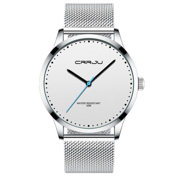 Stainless Steel Mesh Belt Fashion Watch Men
