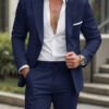Always In Stock Mens Two-piece Business Professional Suit