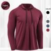 Moisture-wicking Quick-drying Fitness Apparel Long-sleeve Hooded Tophoodie