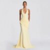 Womens Fashion New Arrival Elegant, Backless, Waist-cinching Dress