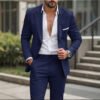 Always In Stock Mens Two-piece Business Professional Suit