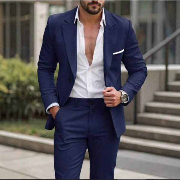 Always In Stock Mens Two-piece Business Professional Suit