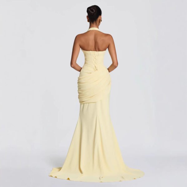 Womens Fashion New Arrival Elegant, Backless, Waist-cinching Dress