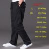 Men's Washed Casual Pants Multi-Pocket Plus-Size Work Trousers