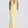 Womens Fashion New Arrival Elegant, Backless, Waist-cinching Dress