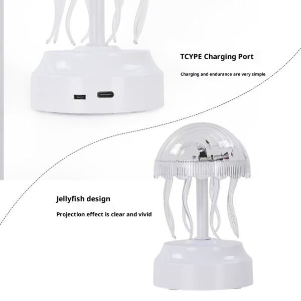 Jellyfish Atmosphere Night Light Colorful Creative Mood Light