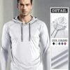 Moisture-wicking Quick-drying Fitness Apparel Long-sleeve Hooded Tophoodie